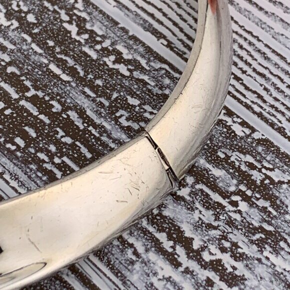 Antonio Pineda Wing Pearl 970 Sterling Silver Choker Necklace RARE 50's TAXCO - Picture 14 of 14